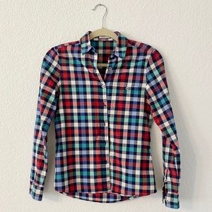 Lark & Wolff Plaid Checkered Button Down Shirt